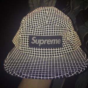Supreme Reflective Ripstop Camp Cap